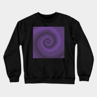 tie dye - dark purple Crewneck Sweatshirt